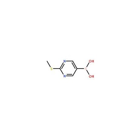 Ak Scientific 2-(Methylthio)pyrimidine-5-boronic acid (1g), CAS 348098-29-3 X0728-1g
