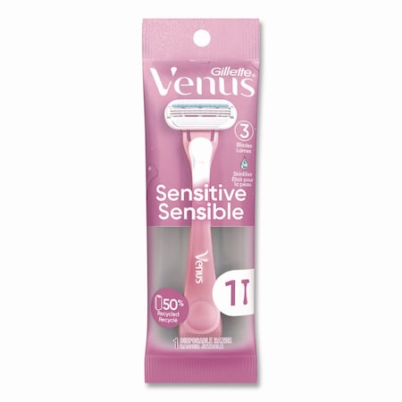 Gillette Venus Sensitive Sensible Razors, 3 Blades, 36PK 64906