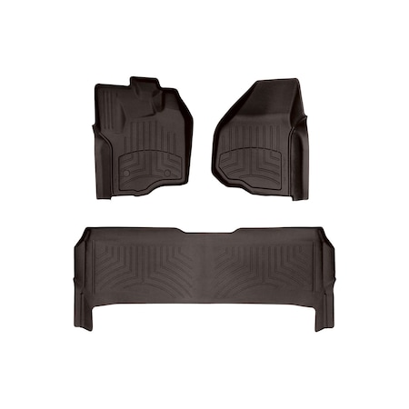 Weathertech Cocoa, Front and Rear FloorLiner HP 474331IM-473052IM