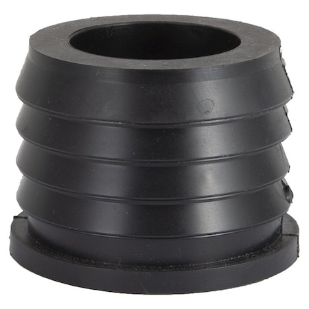 Prosource Hub Donut, 2 x 1-1/2 in, Compression, PVC, Black 22U-139