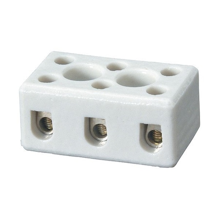 Tempco TerminalBlock, 30A, White, 380V, Surface EHD-108-118