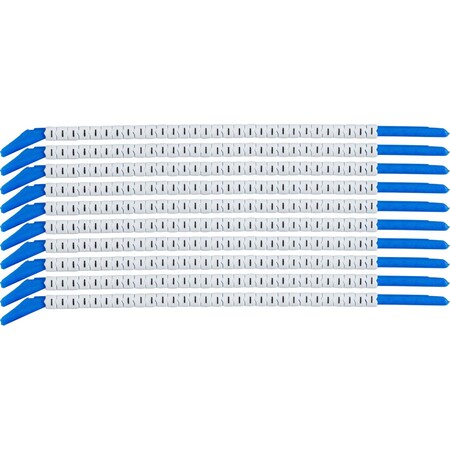 Brady ClipSleeve Wire Markers Size 13 Nylon 14 AWG - 14 AWG, I Pack of 300 Each, 300PK SCN13-I-CAP