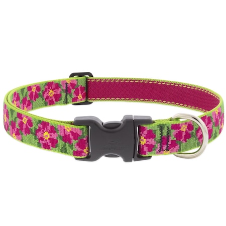 Lupinepet Original Multicolored Petunias Nylon Dog Adjustable Collar 22252