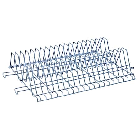 Quantum Storage Systems TRAY DRYING RACK 24X36 1in SPACING GRAY EPOXY TDR24361GY