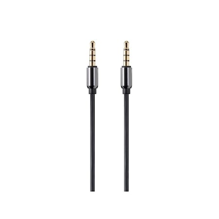 Monoprice Onyx Series Auxiliary 3.5mm TRRS Audio & Microphone Cable_ 3ft 18632