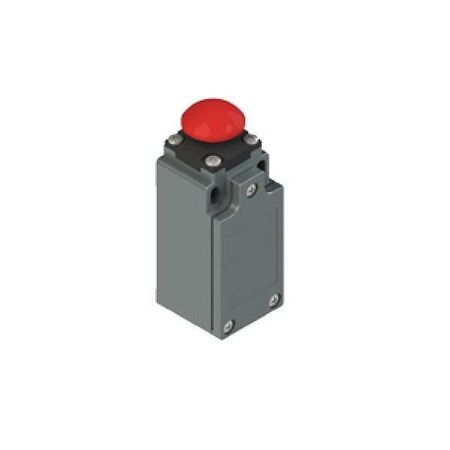 Imo Automation Limit Switch, Compact Red 26mm Mushroom Plunger LMC5A14