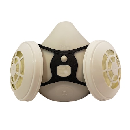 Comfort-Airnxmd 400 Respirator N95 Filters White TPE W/O Valve; Non-Oil based aerosols. Small/Medium 4SMNXMDN95