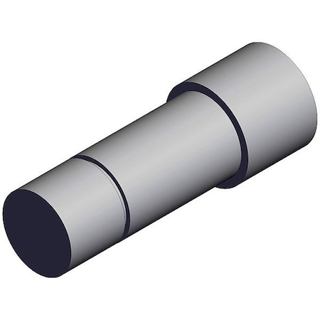 Smc Push-Fit Plug, Silver, Rigid KQG2P-10