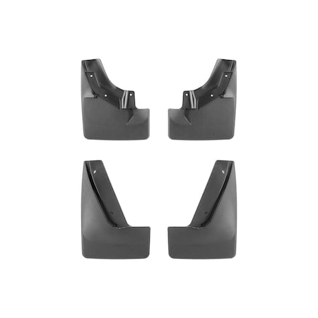 Weathertech Black, No Drill MudFlaps 110177-120177