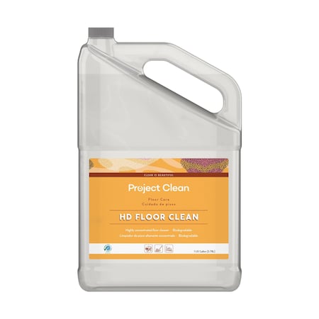 Project Clean HD Floor Clean, 4 Gallons/Case A210001-4c22