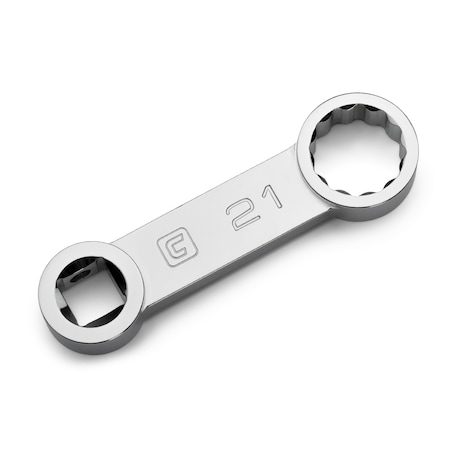 Capri Tools 1/2 in. Drive 21 mm Torque Adapter, 12-Point Box End CP31550-M21