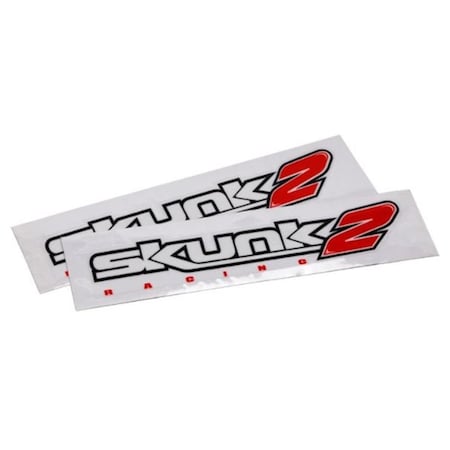Skunk2 Racing 5 in. Vinyl Decal, Set of 2, 2PK 837-99-1005