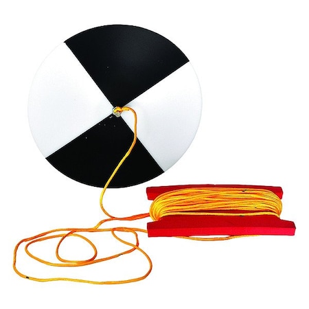 United Scientific Supplies Inc Secchi Disk, Black/White, 8 3/4" Dia SCDSK1