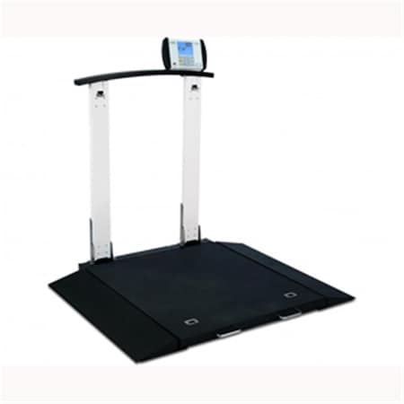 Detecto -6560 Multi-Purpose Clinical Portable Scale with Handrail Detecto-6560