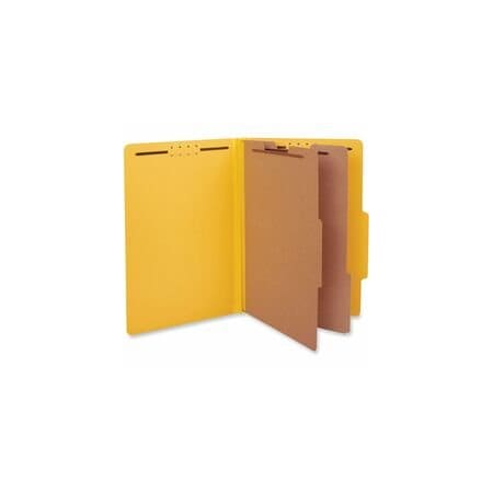 Universal Classification Folder, Legal, Yellow, 10PK UNV10314