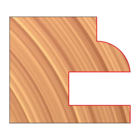 Freud 2-7/16in. x 1in. x 3/4in. Drawer Lock Cutters EC260-IC