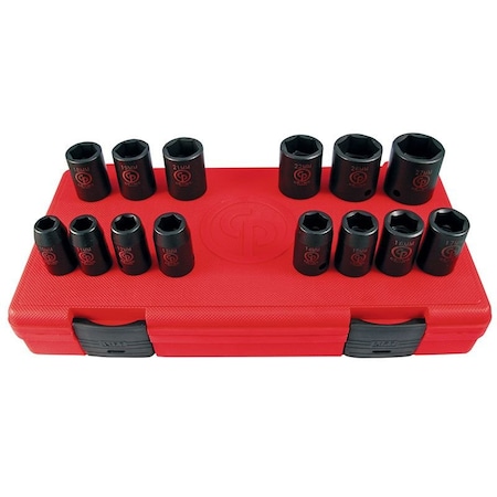 Chicago Pneumatic CHICAGO PNEUMATIC SS4114 1/2 in DR MET SKT SET 8940164458