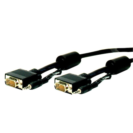 Livewire HD15P-P-15ST-A Standard Series HD15 Plug To Plug Cable With Audio 15 ft. LI210572