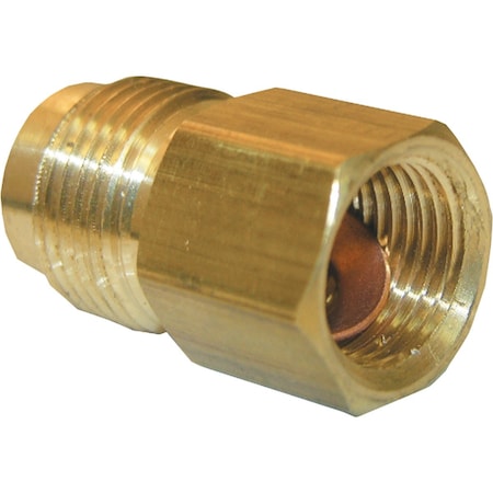 Westlake Pipe & Fittings 3/8'' Fx1/2'' M Brass Flare Adapter 17-5833