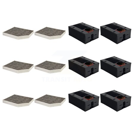 Pur 6x Air + 6x Cabin Filter 12 Total Kit For Porsche Macan KFL-102957