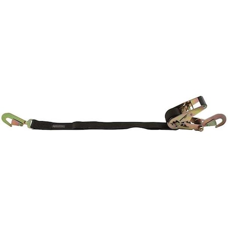 Allstar Performance 2 in. x 8 ft. Ratcheting Tie Down Straps with Direct Snap hook ALL10188