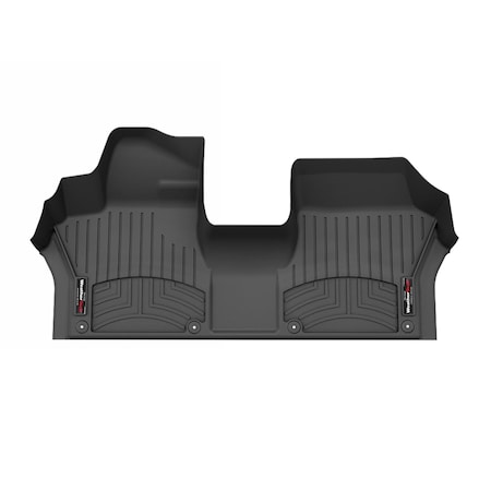 Weathertech Black, FloorLiner 1st Row  Over The Hump 4418241
