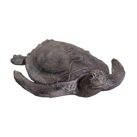 Homeroots 22in Sea Turtle Indoor Outdoor Statue 473194