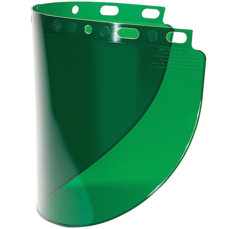 Fibre-Metal By Honeywell Universal Fit Propionate Safety Visor, Dark Green- .060" Thickness 4178DGN