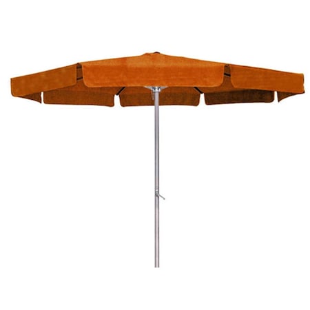 International Caravan 60403 and TC Outdoor 8 Foot Aluminum Umbrella Terra Cotta 60403/TC
