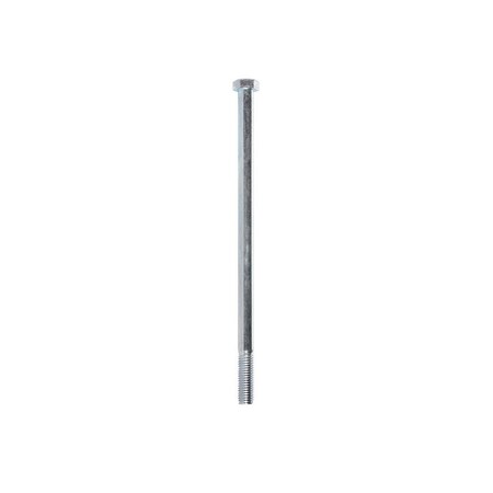 HILLMAN 1/2 in. D X 10 in. L Zinc Plated Steel Hex Bolt 25 pk