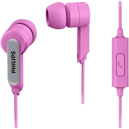 Signify Wired In-Ear Headphones With Mic - PINK SHE1405/PK