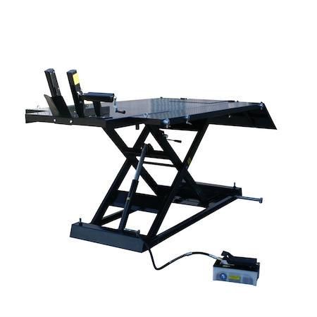 Atlas Automotive Equipment Atlas Equipment Hi-Rise 1500 Motorcycle/Atv 1,500 Lb. Capacity Lift HT1005-KIT-FPD