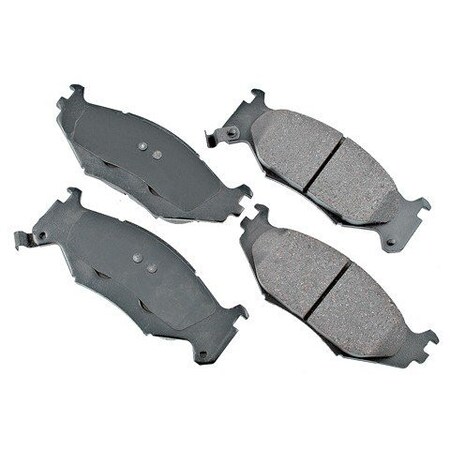 Akebono 91-94 Chry/Chry Tk/Dodge/Dodge Tk/Ply-Fr Proact Disk Pad, Act522 ACT522