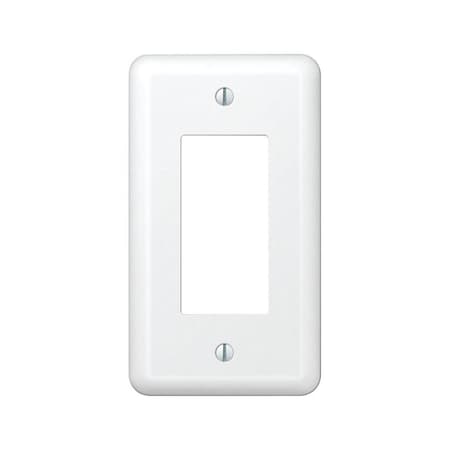 Wormhole Steel 1 Rocker White Wallplate WO3310928