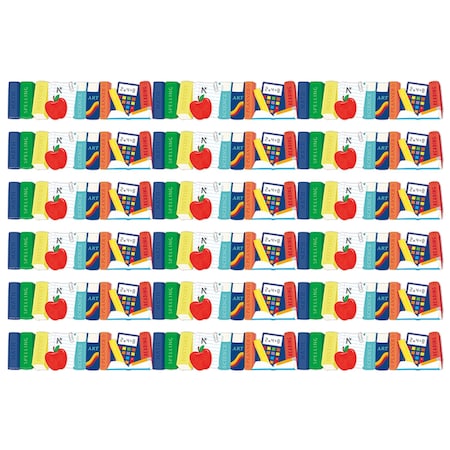 Eureka Books and Tools Extra Wide Deco Trim, 37 Feet Per Pack, 6PK 846343