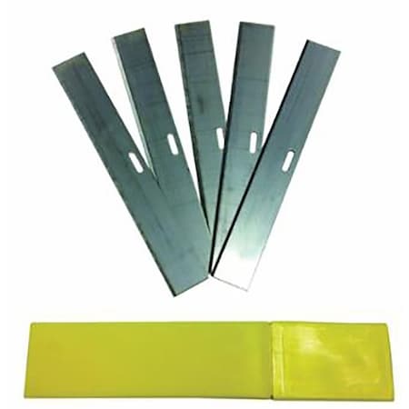 M-D Building Products Replacement Scraper Blade, 4 in L, Steel 49977