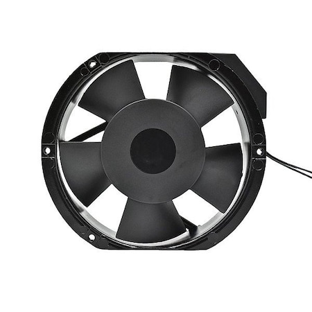 Dayton Standard Oblong Axial Fan, 120V AC, Cast Aluminum, 6 3/4 in W. 852JP9