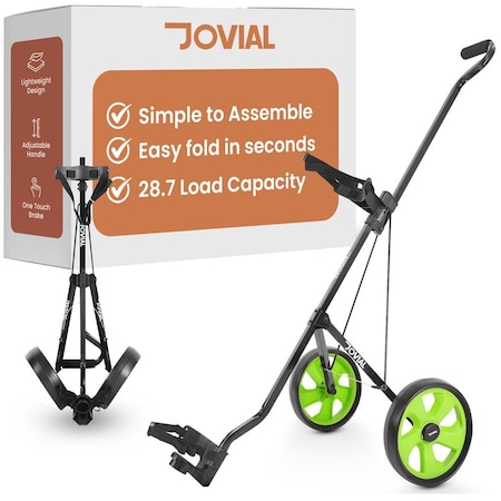 Jovial 2 Wheel Golf Push Pull Cart JOVGF2W