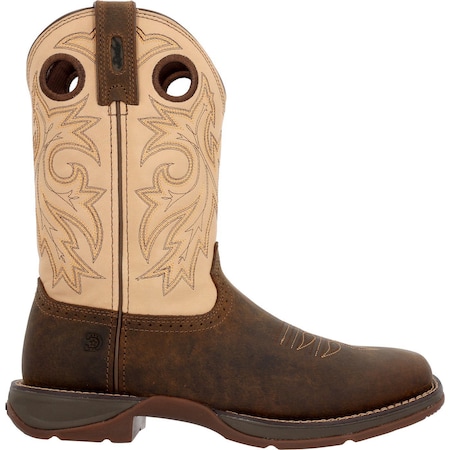 Durango Rebel with InsulKul Western Boot, Coffee And Bone, Size 9 DDB0498