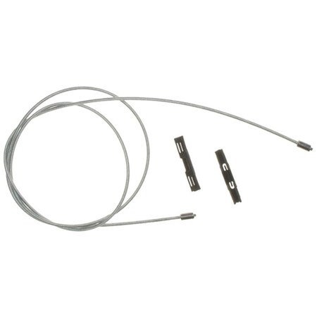 Acdelco CABLE ASM PARK BRK RR, Parking Brake Cable,  18P2124