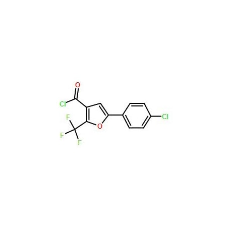 Ak Scientific 5-(4-Chlorophenyl)-2-(trifluoromethyl)furan-3-carbonyl chloride (1g), CAS 175276-61-6 5800AD-1g