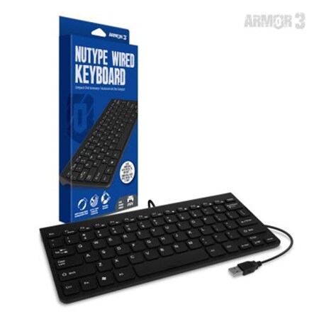 Hyperkin 10 ft. Nutype Wired Keyboard for PS4 - Armor3 M07376