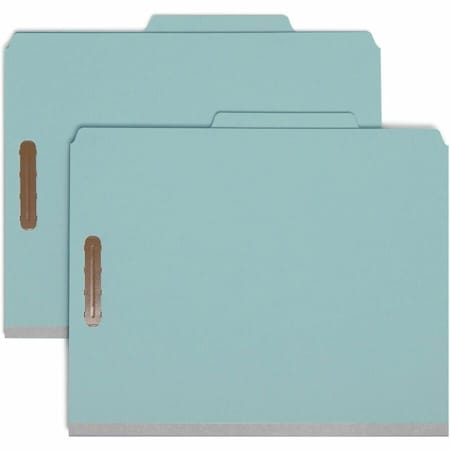 Smead Folder, Classf, Ltr, 2 Div, Be, PK10 14021