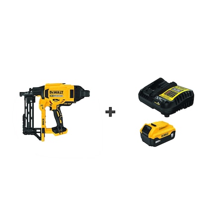 Dewalt DEWALT 20V Stapler BONUS BATTERY DCFS950B/DCB205C