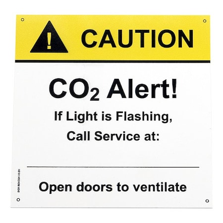 Logico2 Flash 24-R Beacon Sign, Plastic 1278