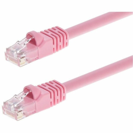 Monoprice Cat6 Ethernet Patch Cable - Snagless RJ45_ Stranded_ 550Mhz_ UTP_ Pure 35534