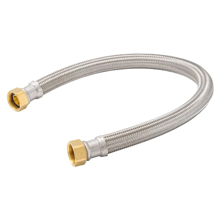 Proline Series Water Heater Connect, 24 Ss 3/4 Fip x 3/4 Fip PK8 496-218