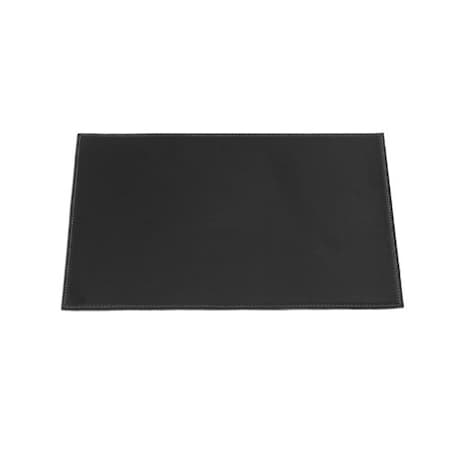 Made-To-Order 17 in. x 12 in. Rectangular Black Leatherette Placemat MA2563833