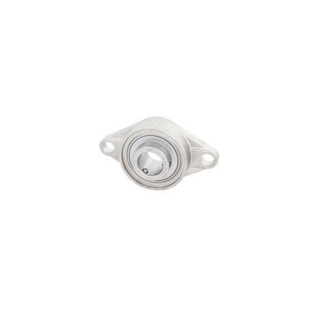 Ntn Flange Bearing, 2-Bolt, Ball, 1-3/8" Bore SUCFL207-22