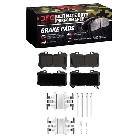 Dfc Ultimate Duty, Disc Brake Pad Set,  1400-1802-01